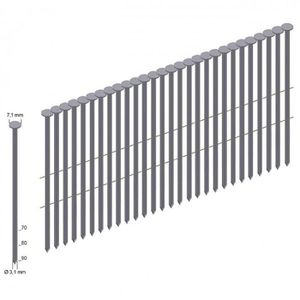 Produktbild für Coilnägel Prebena CNW31/90NKRI, 3600 Stück