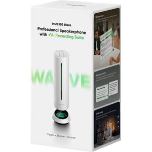 Produktbild für Konferenztelefon Insta360 Wave, weiß