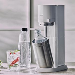 Produktbild für Karaffe Sodastream Glasflasche, mit Deckel