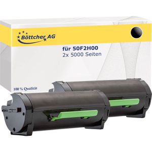 Toner Böttcher-AG für Lexmark 50F2H00