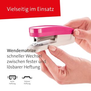 Produktbild für Heftgerät Novus E 20 fresh, 60-E2069, inkl. 200 Heftklammern