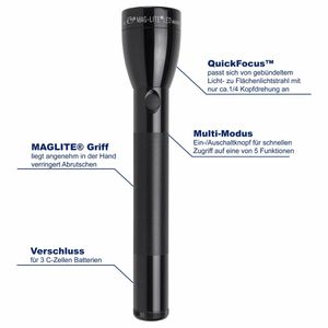Produktbild für Taschenlampe Maglite ML50L 3C, LED, mit Batterie