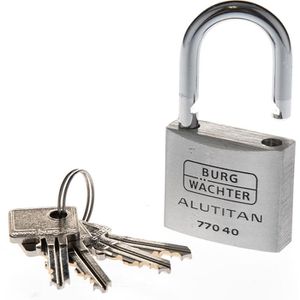 Produktbild für Vorhängeschloss Burg-Wächter Alutitan Duo, 40mm