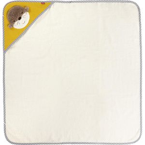 Handtuch Fehn Kapuzenbadetuch Otter, mit Motiv, 80 x 80 cm