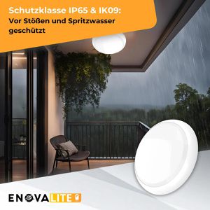 Produktbild für Deckenleuchte Enovalite ELED200120, weiß, LED