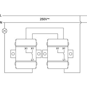 Produktbild für Lichtschalter McPower Flair weiß