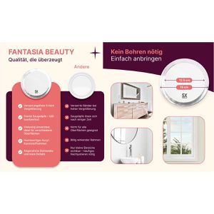 Produktbild für Kosmetikspiegel Fantasia 1355, transparent