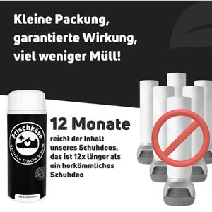 Produktbild für Schuhdeo Kumpelkeime Frischkäse, Black-Edition