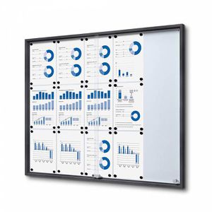 Produktbild für Schaukasten Showdown-Displays anthrazit, B1, innen