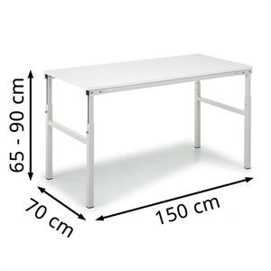 Produktbild für Arbeitstisch Treston TP715, ESD, höhenverstellbar
