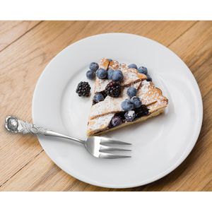Produktbild für Kuchengabeln Gräwe Rosendekor, silber
