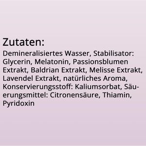 Produktbild für Melatonin gloryfeel Spray Beere, 30 ml für 220 Nächte