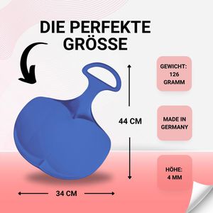 Produktbild für Poporutscher Elasto Schneeflitzy mit Griff, für Kinder