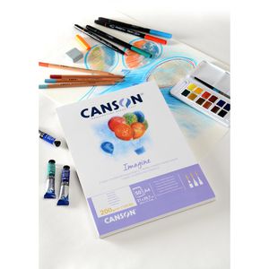 Produktbild für Zeichenblock Canson Imagine C200006008, A4