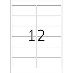 Produktbild für Folienetiketten Herma 9538 Outdoor, weiß matt