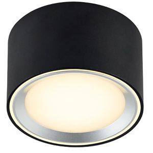 Produktbild für Deckenleuchte Nordlux Fallon, schwarz, LED