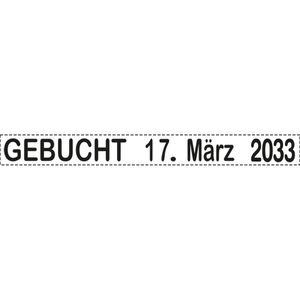 Produktbild für Datumstempel Trodat Professional 5117, schwarz, selbstfärbend