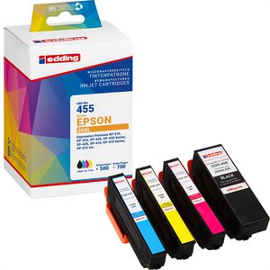 Produktbild für Tinte Edding EDD-455 für Epson 26XL T2636