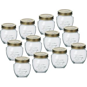 Einmachglas Bormioli-Rocco Quattro Stagioni, mit Schraubdeckel