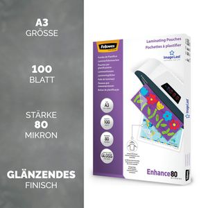 Produktbild für Laminierfolien Fellowes 53062 ImageLast, DIN A3