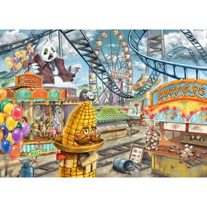 Produktbild für Puzzle Ravensburger 12926, Im Freizeitpark