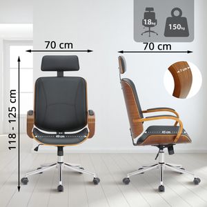 Produktbild für Bürostuhl CLP Dayton, 191091001