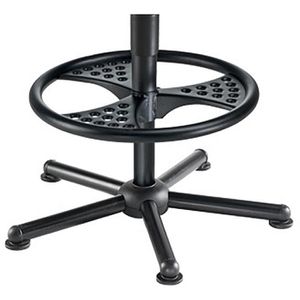 Produktbild für Arbeitsstuhl meychair W15-H-PU-FR3, schwarz