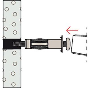 Produktbild für Hohlraumdübel-Zange Fischer 062320, HMZ 1