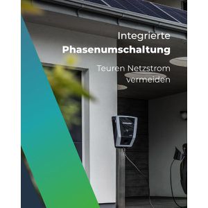 Produktbild für Wallbox Heidelberg 00.779.3158, Connect.Solar RCD, schwarz