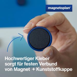 Produktbild für Magnete Magnetoplan Ergo Medium, dunkelblau