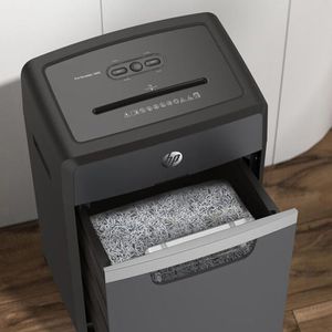 Produktbild für Aktenvernichter HP 2816 Pro Shredder 16MC, mit Rollen