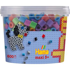 Bügelperlen Hama-Perlen 8571 Maxi Mix, Pastell