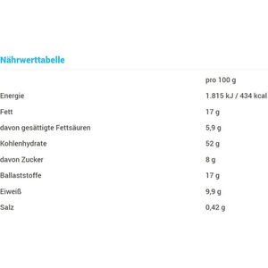 Produktbild für Müsli Kölln Knusper Klassik, 50% weniger Zucker