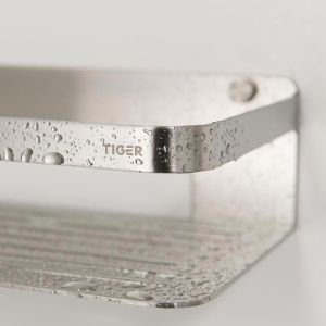 Produktbild für Duschablage Tiger Caddy 1400030946, Edelstahl gebürstet