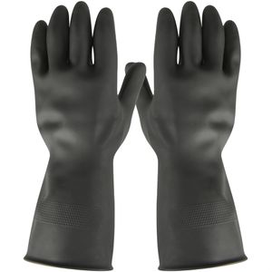 Produktbild für Chemikalienschutzhandschuhe Thor Black Heavy Duty