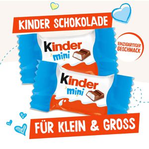 Produktbild für Minischokolade Kinder Schokolade