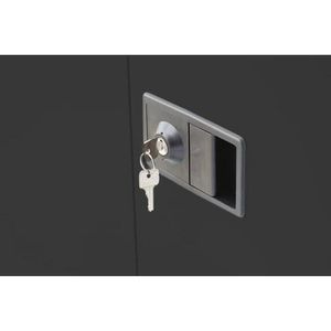 Produktbild für Aktenschrank Bisley E782A04B6, aus Metall