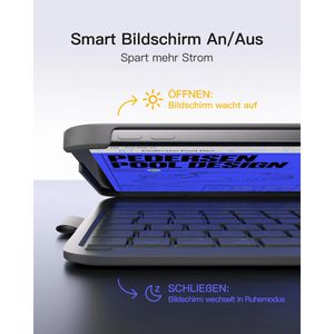 Produktbild für Tablet-Hülle Inateck BK2007-13, grau