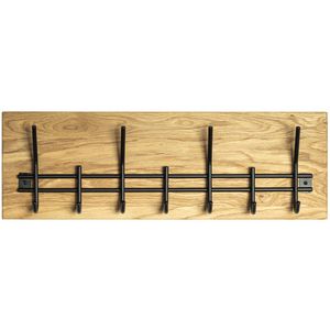 Produktbild für Wandgarderobe Haku-Möbel 23583, Massivholz