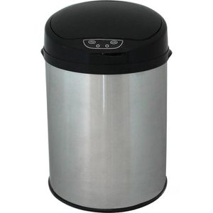 Produktbild für Mülleimer Echtwerk EW-BE-0239, IR Sensor, silber
