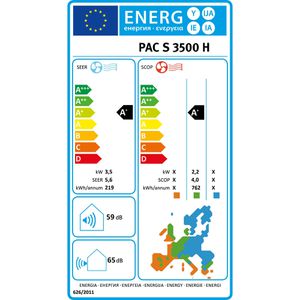 Produktbild für Klimagerät Unicraft PAC S 3500 H, 12000 BTU/h