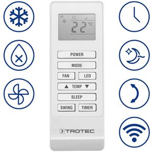 Produktbild für Klimagerät Trotec PAC-W 2200 S WiFi, 8000 BTU/h