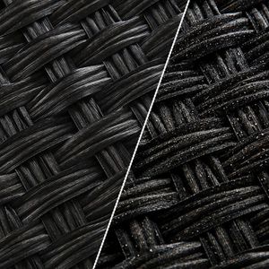 Produktbild für Wäschekorb Songmics LCB51BK, schwarz, mit Deckel