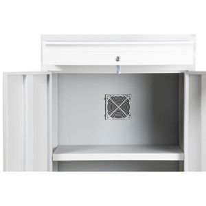 Produktbild für Computerschrank G-Office IPC/M1, lichtgrau