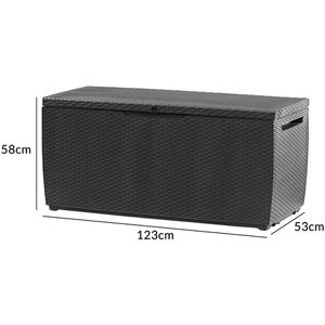 Produktbild für Gartenbox Keter Capri, aus Kunststoff
