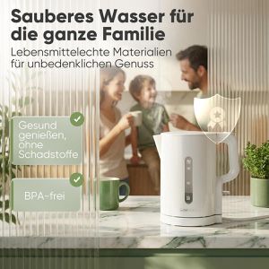 Produktbild für Wasserkocher Clatronic WK 3835, weiß