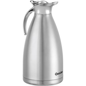 Produktbild für Thermoskanne Bartscher 2L-VST, 190108, Edelstahl