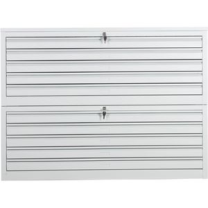 Produktbild für Planschrank G-Office MPC/10, lichtgrau, DIN A0