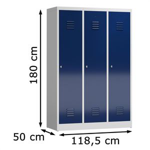 Produktbild für Spind ClassiX X-515131, blau