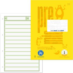 Produktbild für Arbeitsblock Staufen Premio, 040746001, A4, liniert